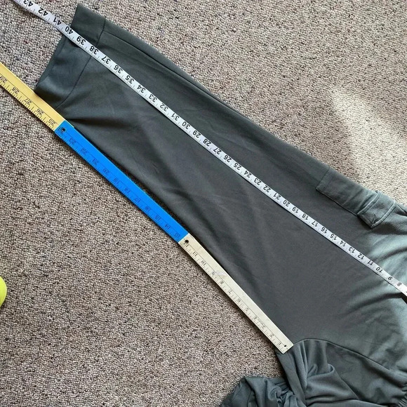 Como Blu Khaki Pull On Joggers Pants Women Plus Size 2X Pockets Stretch Comfort - Picture 3 of 6